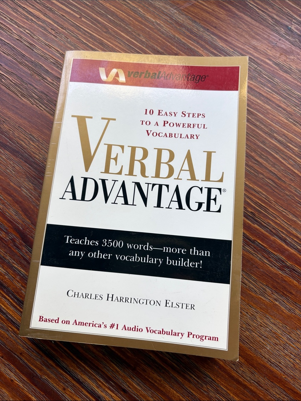 Paperback Book - Verbal Advantage - increase a powerful vocabulary